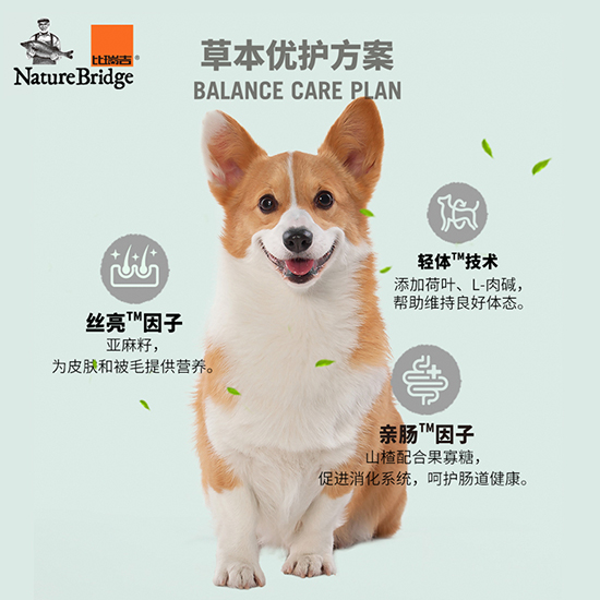 比瑞吉無谷草本全價(jià)小型犬成年期犬糧（體重管理）